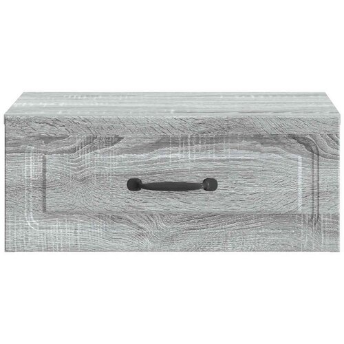  Noćni ormarić za montažu na zid Siva sonoma 49 x 34 5 x 20 cm - Siva sonoma 1 Slike