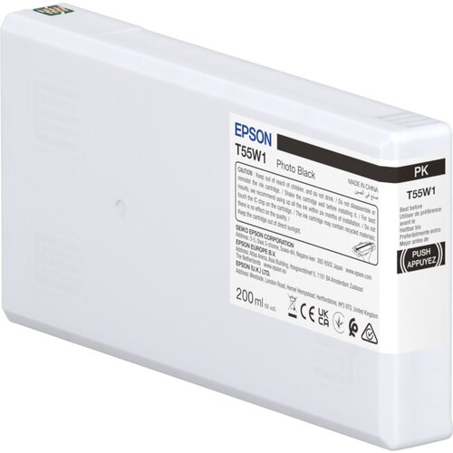 Epson ink cartridge photo black T 55W 200 ml T 55W1 Cijene