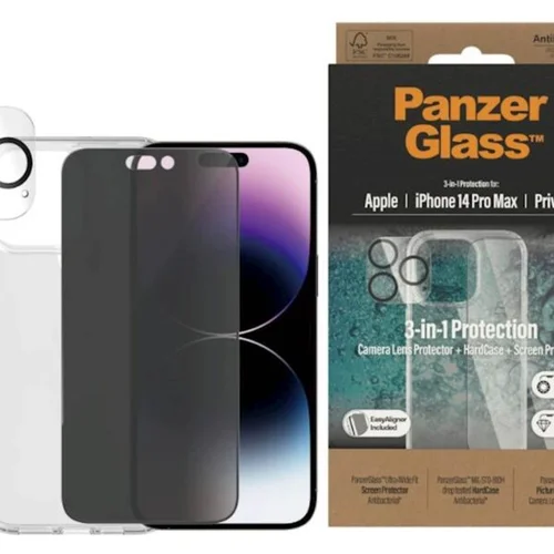  Bundle PanzerGlass iPhone 14 Pro Max Privacy