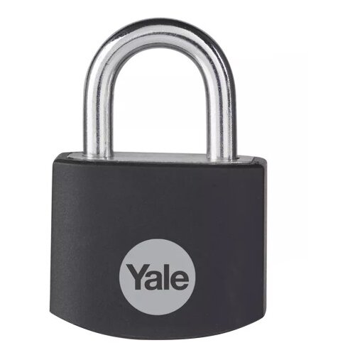 Yale Katanac aluminijski 25mm YE3B/25/112/1/BK crni Cijene