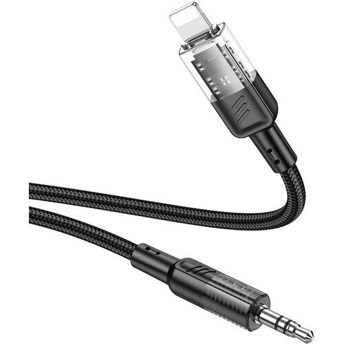 hoco. kabl AUX Audio Dzek 3,5mm na Lightning 8-pin UPA27 1,2m crni Cene