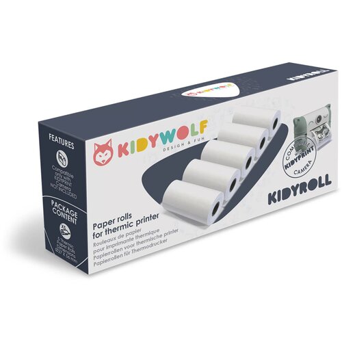 KIDYWOLF Normalpapier zu Sofortbildkamera 5 Rollen Cijene