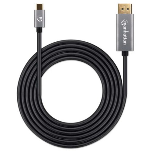 Manhattan 8K@60Hz USB-C to DisplayPort 1.4 Adapter Cable 2M 354844 Slike