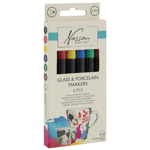  Set markera za staklo i porcelan 6 kom Cene