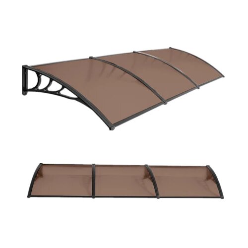  Nadstre&scaron;nica Aluminijumska 270x120cm Crna Bronza 5mm Cene