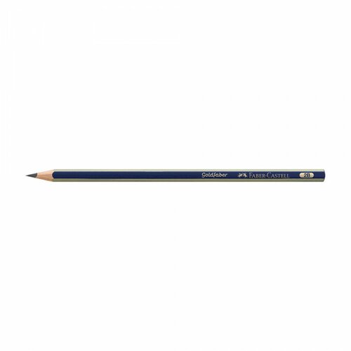 Faber-castell grafitna olovka 2B zlatno-plava Slike