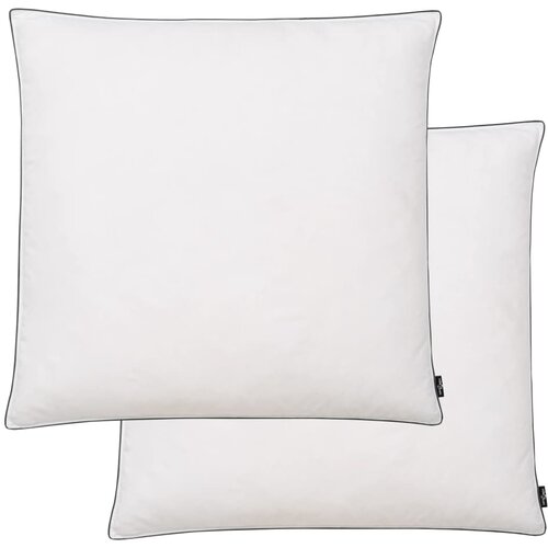 vidaXL Vzglavnik 2 kosa s polnilom iz puha/perja 80x80 cm bele barve, (20707692) Cene