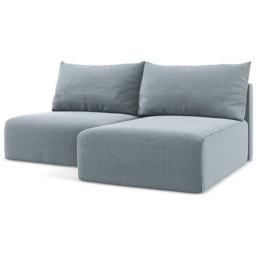 Makamii Plava bar&amp;scaron;unasti sklopiva/s prostorom za odlaganje kutna garnitura (s desnim kutom/s ležaljkom) Kalena &amp;ndash; Slike