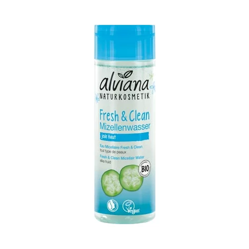 alviana naravna kozmetika fresh & clean micelarna voda
