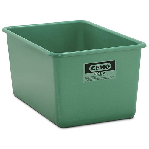 Cemo Velika posoda iz GFK, prostornina 400 l, DxŠxV 1190 x 790 x 585 mm, zelena Cene