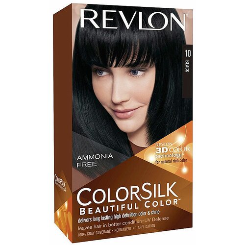Revlon colorsilk farba za kosu 10 crna Slike