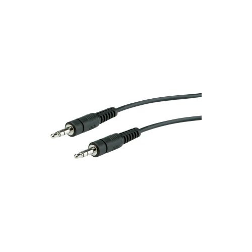 Roline 11.09.4505 klinker avdio priključni kabel [1x 3\,5 mm banana moški konektor - 1x 3\,5 mm banana moški konektor] 5.00 m črna zaščiten, (20431548) Cene