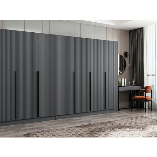 Hanah home kale plus - 7779 anthracite wardrobe Cene