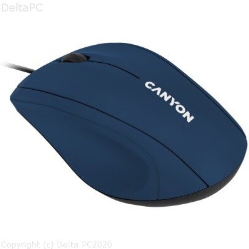 Canyon Wired Optical Mouse with 3 keys CNE-CMS05BX Slike
