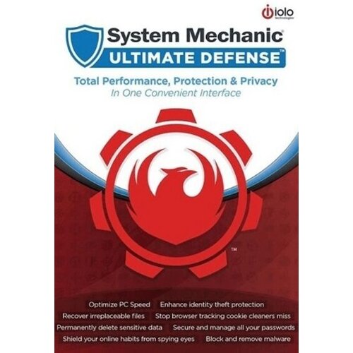 iolo System Mechanic Ultimate Defense 5 Devices 1 Year Key GLOBAL Cene