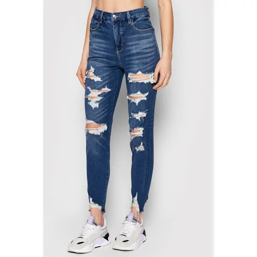 American Eagle Jeans pajkice 043-4430-2882 Mornarsko modra Slim Fit
