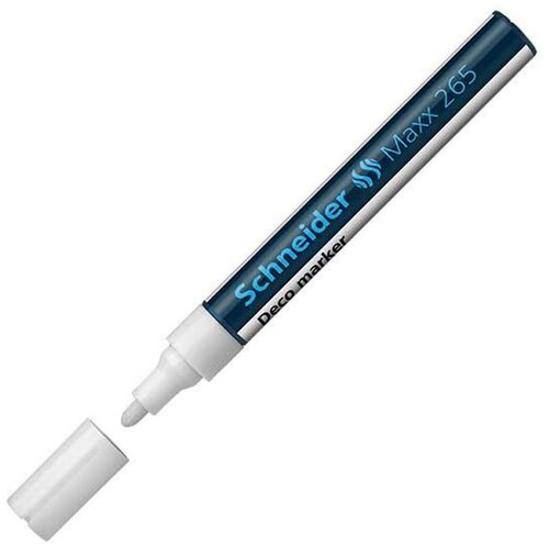 Schneider Marker kreda 265, 2-3 mm, bel Slike