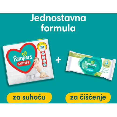 Pampers Pants hlačne pleničke, št. 6, za 15+ kg, 132 kos B. S6 132 Cene