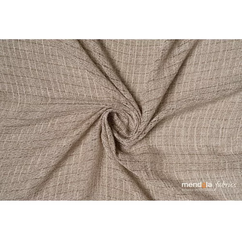 Mendola Fabrics Bež prosojna zavesa 140x260 cm Pescara –