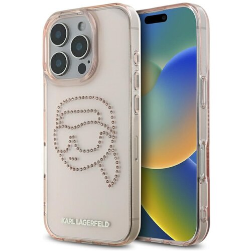 Karl Lagerfeld OVITEK RHINESTONES KARL HEAD ZA IPHONE 16 PRO VISOKA, (5000015509) Cene