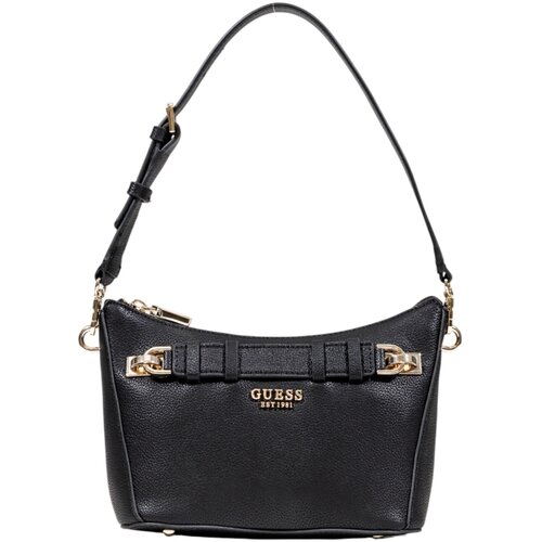 Guess Ročne torbice GREGORIA TOP ZIP SHOULDER BAG HWBG85 46170 Črna Slike