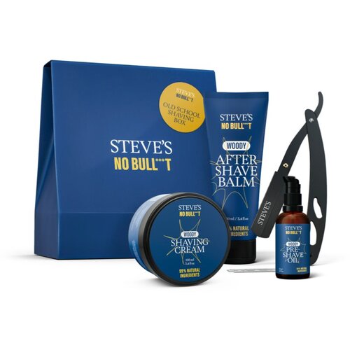 Steve's No Bull***t Ultrabox Oldschool darilni set (za britje) Cene