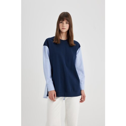Defacto regular Fit Long Sleeve Sweatshirt Tunic Slike