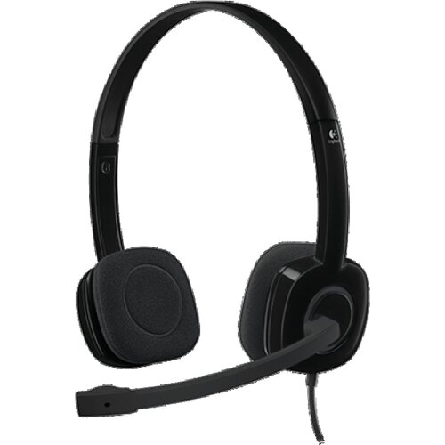 Logitech Slu&scaron;alice žične H151 Stereo Headset On Ear 981-000589 Cene