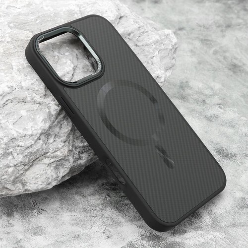 Magsafe maska carbon za iphone 16 pro max/ crna Slike