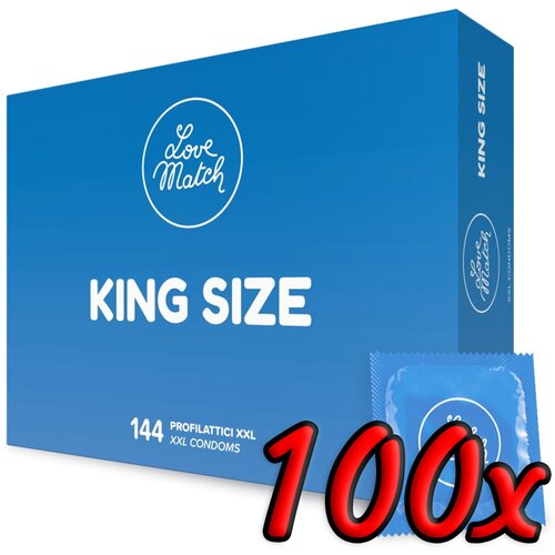Love Match King Size 100 pack Slike