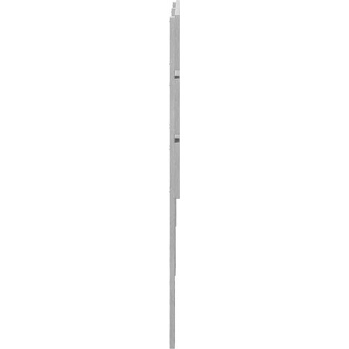  Uzglavlje s uzglavljem Siva Sonoma 160 cm Konstruirano drvo Slike