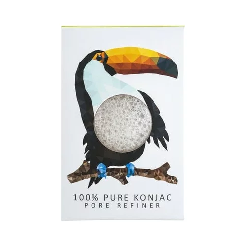 The Konjac Sponge Company rainforest toucan mini face puff
