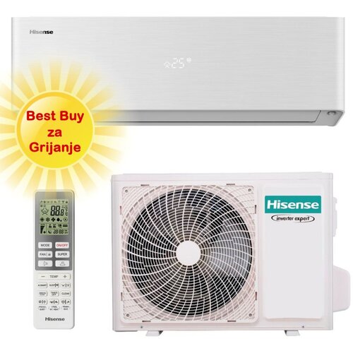 Hisense KLIMA UREĐAJ 3,5kW QH35XV3A- Energy Pro X QH Inverter +, za prostor do 35m2, A+++ energetska klasa, R-32 Cijene