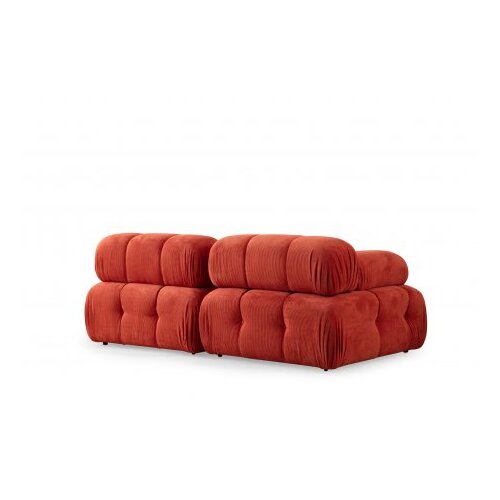 Atelier Del Sofa L1 1R Doblo Sofa, 2 Sedi&amp;scaron;ta, Narandžasta Slike