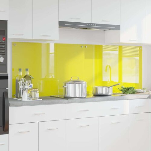  Kuhinjski za&amp;scaron;tita 2 pcs Žuta 90 x 60 cm Slike
