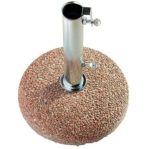  Betonski stalak od &amp;scaron;ljunka (15 kg, Promjer: 35 cm, Crvene boje, Bez ručke) Slike