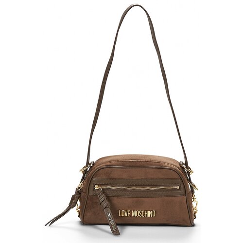 Love Moschino Torbe za čez ramo SIGNATURE ZIP XBODY Kostanjeva Slike