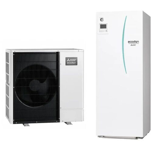 Mitsubishi PUZ-SWM140YAA+ERST20D-YM9D 14 kW toplotna črpalka z INOX 200l bojlerjem (ogrevanje + hlajenje) - Cene