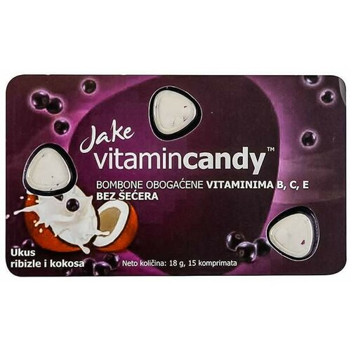 Jake vitamin candy kokos i crna ribizla Slike