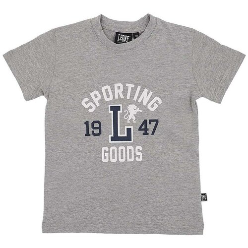 Leone 1947 Majice s kratkimi rokavi Boy T-Shirt Short Sleeves College Siva Cene