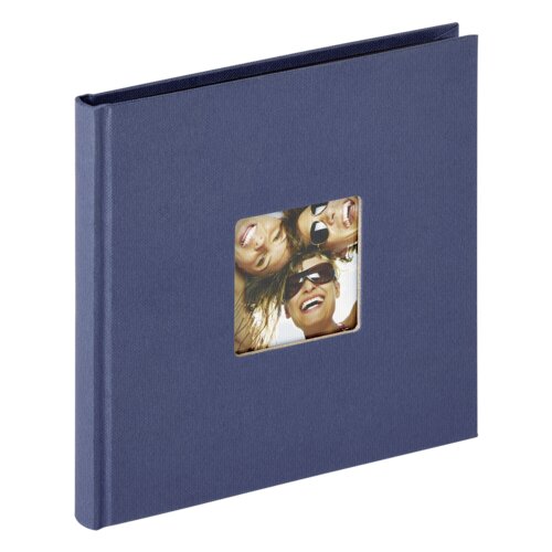 Walther fun blue 18x18 30 black pages buch FA199L Slike