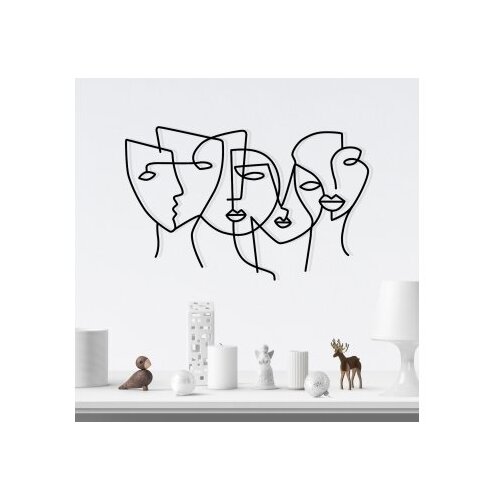 Wallity Zidna dekoracija Adrianus, 61x38,5 cm, crna Slike