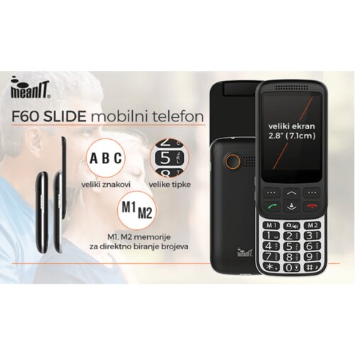 Meanit F60 Slide Beige Slike