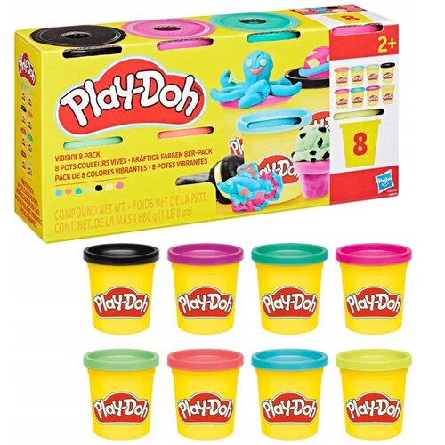 Hasbro Play-Doh: Set od 8 teglica plastelina 680g - Slike