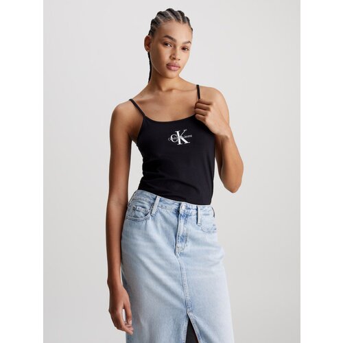 Calvin Klein Jeans Majica brez rokavov Črna Slike