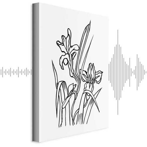  Slika - Love Irises (1 Part) Vertical 40x60 Cijene