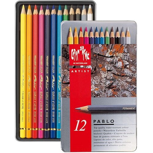 CARAN D'ACHE BARVICE PABLO PERMANENT SET 12 BARV, (22149713) Cene