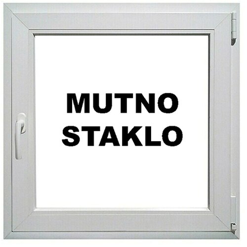 PVC JEDNOKRILNI PROZOR 50X50 D MUTNO STAKLO EUROWIN Cijene