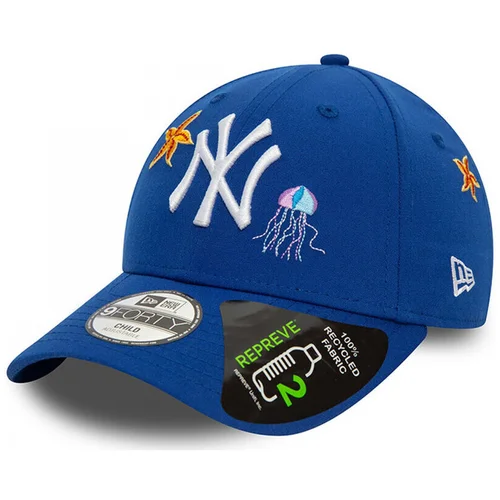 New Era Kape s šiltom Recy child icon 9forty neyyan Modra