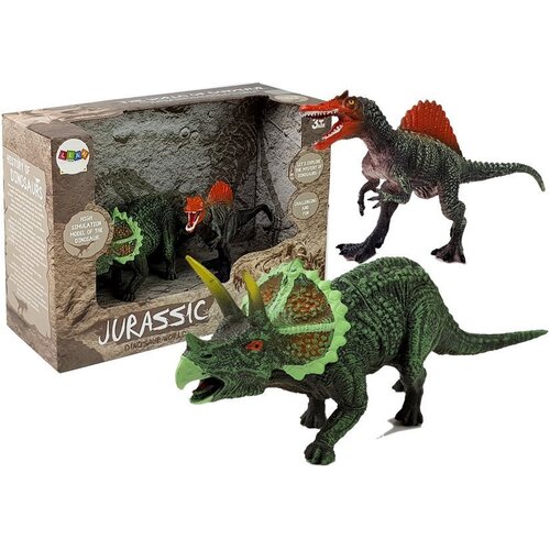  Zestaw Figurek Dinozaur Spinosaurus, Triceratops Cijene